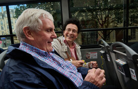 visite panoramique de Bordeaux en car puis en petit train touristique